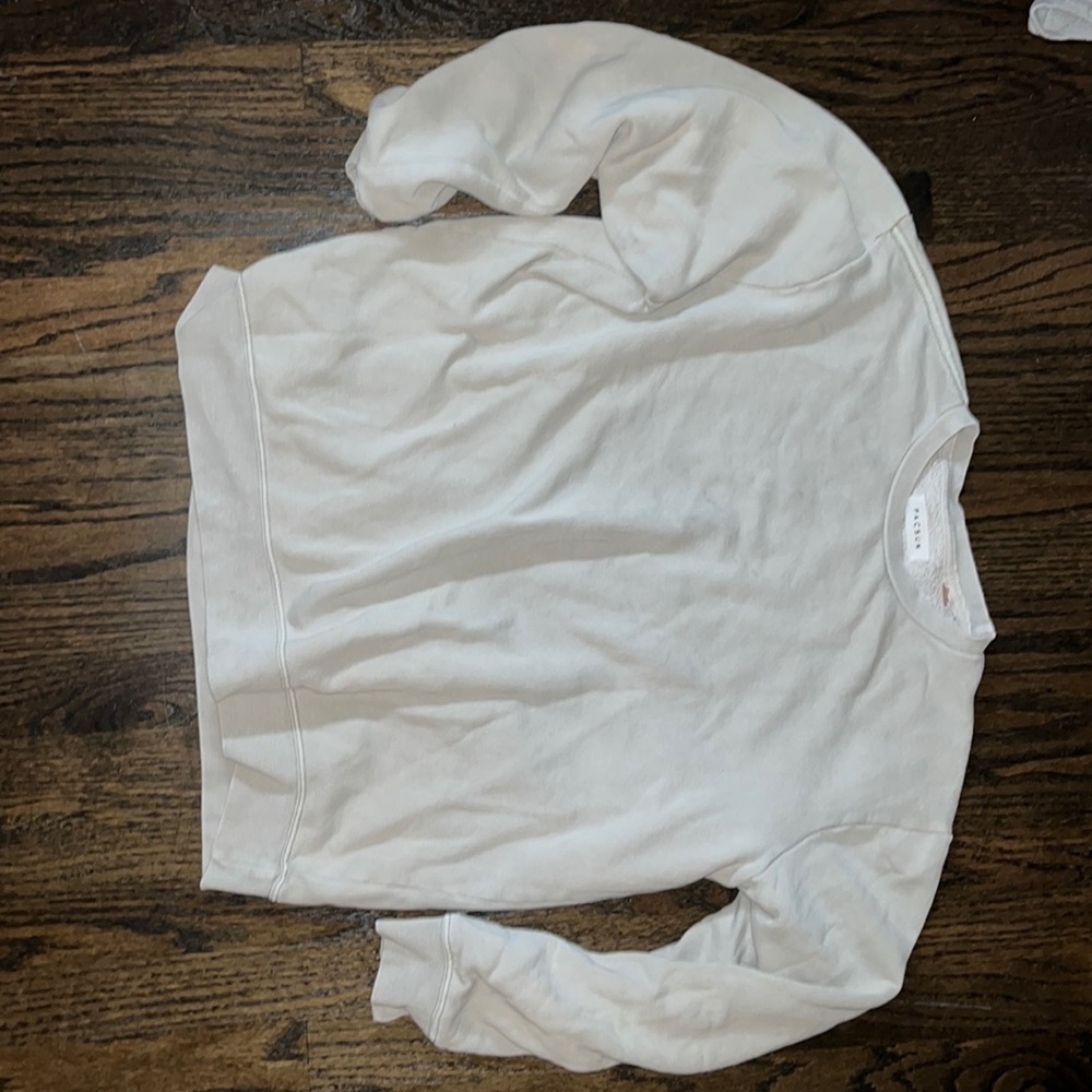 Green/grey pacsun crew neck